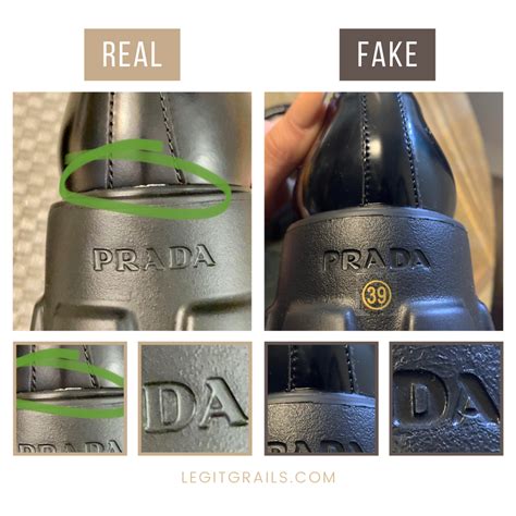 fake prada loafers vs real|real prada loafers.